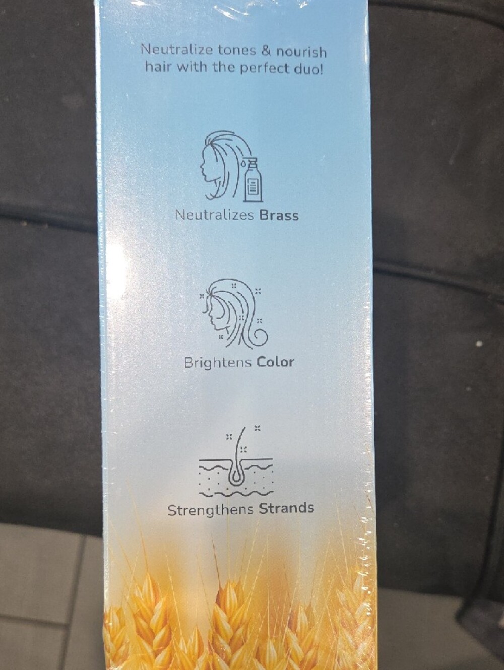 Blue Shampoo & Conditioner Set, Neutralizes Brassy & Orange Tones - Picture 9 of 10